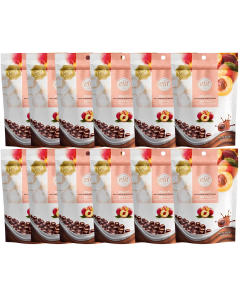 Elit Milk Chocolate Covered Peach Draje 125g x 12