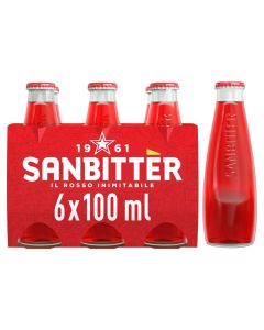 San Pellegrino San Bitter Aperitif 6 x 100ml