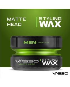 VASSO MATTE HEAD HAIR Styling WAX 150ML