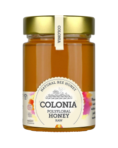 Colonia Polyfloral Raw Honey  420g - Natural Bee Honey