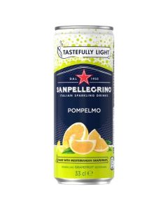 Sanpellegrino Pompelmo 330ml x 12- Best Before: 11/2025