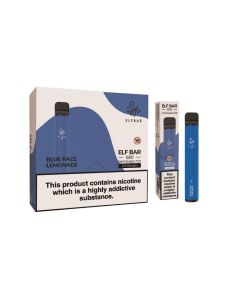 Elf Bar Blue Razz Lemonade 600 Puff, 20mg, Pack of 10