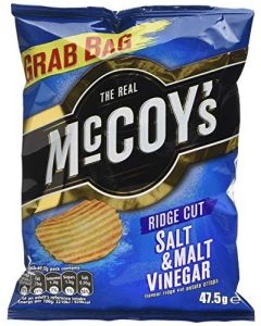 McCoys Salt  Malt Vinegar Crisps 47.5g x 36