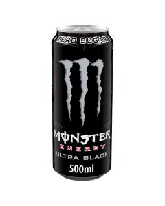 Monster Ultra Black 500ml x 12