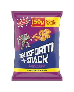 Golden Wonder Transform-A-Snack Saucy BBQ Snacks PM50p 27g x 30
