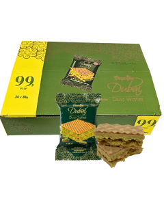Beyoglu Dubai Duo Wafer PMP - Pack of 24 x 36g - Crispy Kadayif & Pistachio Cream Wafer