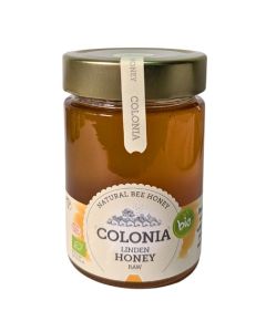 Colonia Linden Honey Raw 420g - Natural Bee Honey