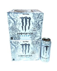 Wholesale Supplier Monster Ultra White Energy Drink (4x4pk) 500ml x 16