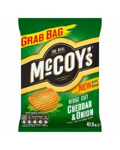 McCoys Cheddar & Onion Crisps 47.5g x 36
