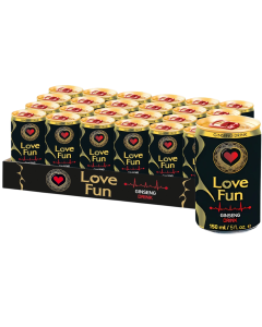 Love Fun Ginseng Drink - Pack of 24 x 150ml , Pomegranate and Ginseng Flavoured Fizzy Drink