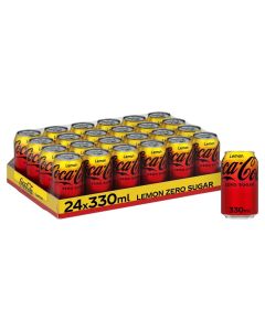 Coca-Cola Lemon Zero Sugar 330ml x 24