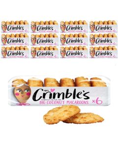Mrs Crimble's Big Coconut Macaroons 12 x 6pack (190g)