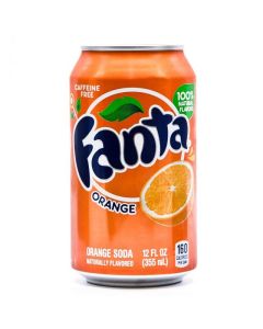 Fanta Orange American Soda 355ml x 12