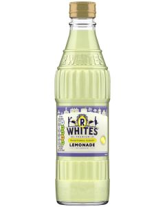 R Whites Traditional Cloudy Lemonade 330ml Glass Bottle x 24