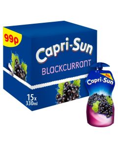 Capri Sun Blackcurrant 330ml x 15 PMP