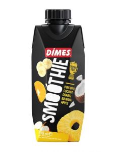 Dimes Smoothie Yellow Pineapple, Coconut, Orange, Banana & Apple 310ml x 12