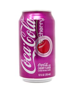 Coca Cola American Cherry Coke Soda 355ml x 12