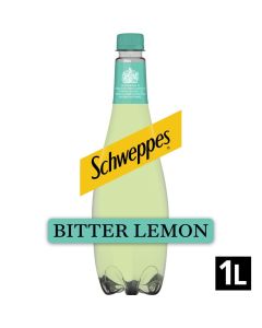 Schweppes Bitter Lemon 1L x 6 BBE 28/02/2023