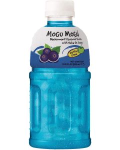 Mogu Mogu Blackcurrant Flavoured Drink with Nata de Coco 320ml x 24