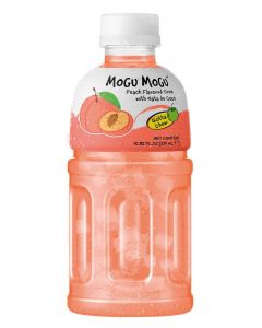 Mogu Mogu Peach Flavoured Drink with Nata de Coco 320ml x 24