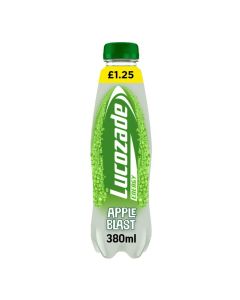 Lucozade Apple Energy Blast PM£1.25 380ml x 12