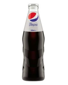 Diet Pepsi Glass Bottles 24 x 330ml
