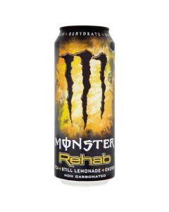 Monster Rehab Tea + Still Lemonade + Energy 500ml - Pack of 12 - Best Before: 05.2025