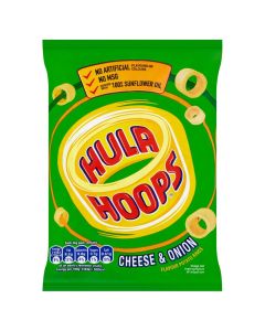 Hula Hoops Cheese & Onion 32 x 34g