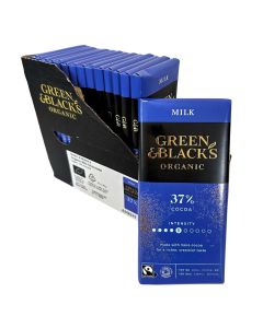 Green & Black's Organic Milk Chocolate Bar 2x90g - Best Before: 21.11.2025
