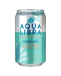 Aqua Libra Cucumber Mint & Lime 330ml x 24
