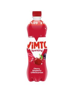 Vimto Sparkling Cherry, Raspberry & Blackcurrant 500ml x 12 PM£1.09