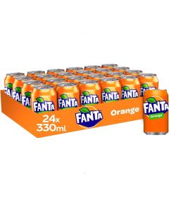 Wholesale Supplier Fanta Orange Multi-pack Cans 330ml x 24