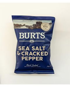 Burts Sea Salt & Cracked Pepper Potato Chips 40g x 20