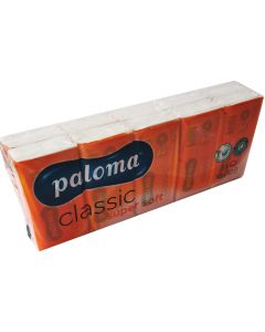 Paloma Classic Super Soft Pocket Tissue 3ply 10pk