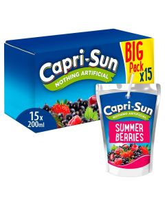 *30pk* Capri Sun Summer Berries 200ml 2 x 15pk (30pk)