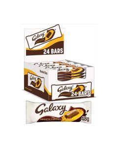 Galaxy Smooth Caramel Standard Bars 48g x 24