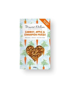 Primrose's Kitchen Carrot, Apple & Cinnamon Muesli 300g x 6 BBE 08/11/2022
