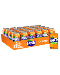 Fanta Orange Multi-pack Cans 330ml x 24