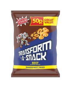 Golden Wonder Transform-A-Snack Beef  Snacks PM50p 27g x 30