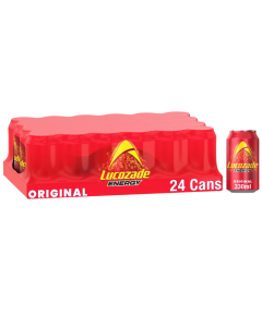 Lucozade Energy Original Drink Multipack 330ml x 24, BBE: 31.10.2025