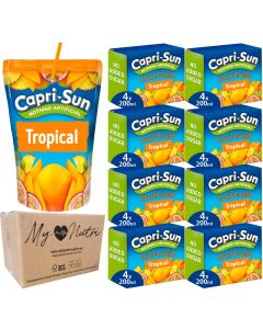 Capri-Sun Fruit Crush Tropical No Added Sugar 8x4x200ml (32pk)