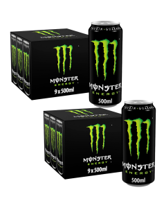 Monster Energy Drink (2x9pk) 500ml x 18