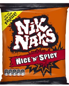Nik Naks Nice 'N' Spicy Crisps 30g x 28