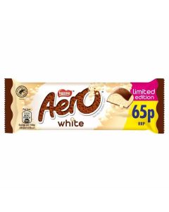 Aero Bubbly White Bars PM65p 36g x 24