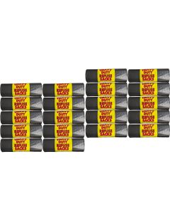Heavy Duty Refuse Sacks Bin Rolls 720x800mm (20x17 Rolls) 340 Bags