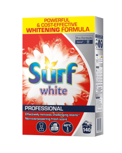 Surf White Professional Pro Formula 140 Washes - Powerful Whitening, Effective Stain Removal & Fresh Non-Overpowering Scent