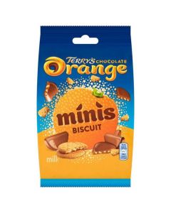 Terry's Chocolate Orange Minis Biscuit 115g x 10