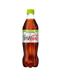 Diet Coke Sublime Lime 500ml x 12 Best Before Aug 21