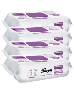 Sleepy Easy Clean Orchid Garden Surface Cleaning Wipes & Towels  4 x 100 (400 Sheets)