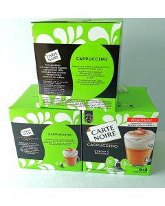 Carte Noire Cappuccino 3 x 16 pack Best Before 30.08.20